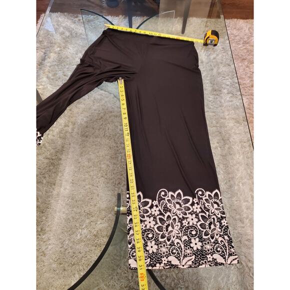 Est.1946 Women's Black Polyester Comfort Waist Casual Trouser Pant Size 18/20W - Picture 8 of 9